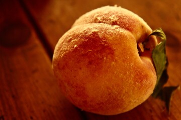 Peach close up