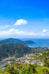 Beautiful landscape of the tropical coast of the Indian Ocean