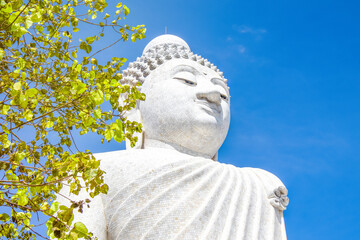 Phuket Big Buddha - The Great Buddha of Phuket white marble statue