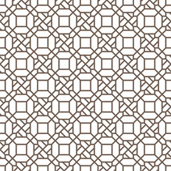 Seamless pattern with a geometric Japanese style