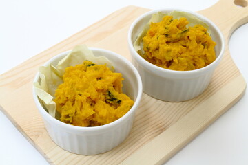 かぼちゃサラダ