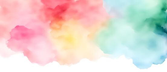 Abstract Watercolor Painting Background Art Illustration Postcard Digital Artwork Banner Website Flyer Ads Gift Card Template