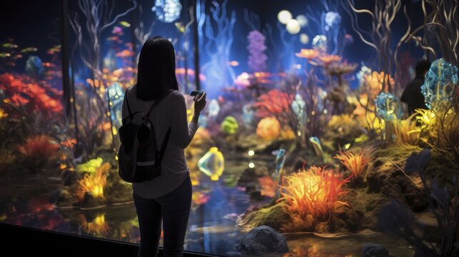 Interactive art installations advanced technology innovative creativity immersive experiences