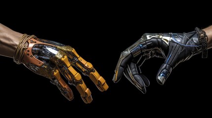 Bionic limbs advanced technology innovative prosthetic enhancements robotic arms futuristic human