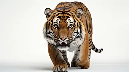 Foto op Plexiglas white bengal tiger HD 8K wallpaper Stock Photographic Image  © AA
