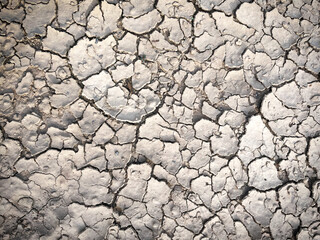 Cracked earth texture for nature background