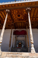 Emir Palace inside the Ark of Bukhara, Bukhara city, Uzbekistan