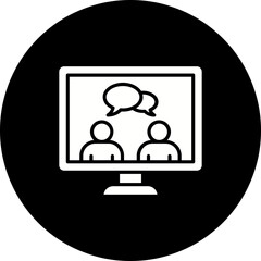 Online Meeting Icon