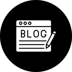 Blogging Icon