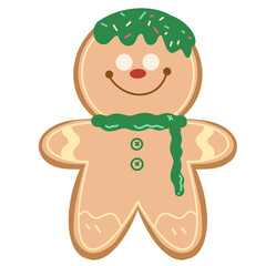 Baking cake Christmas