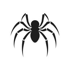 Cobweb Vector isolated on a White background, Spider and web silhouette