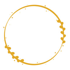 Circle Frame Decoration Aesthetic