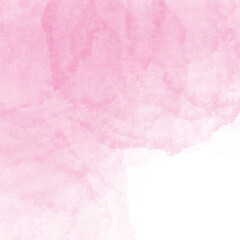 pink watercolor element