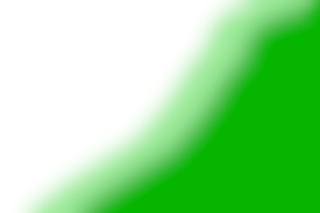 Abstract blurred background image of green color gradient used as an illustration. Designing posters or advertisements.