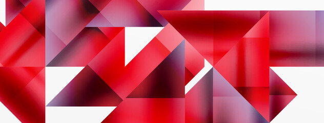 Captivating vector abstraction. Triangles interlock in mesmerizing dance, crafting dynamic geometric backdrop. Fusion of shapes and angles creates artful symphony of modern design