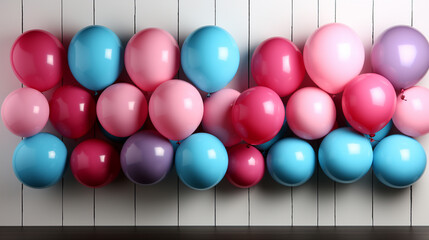 colorful easter eggs HD 8K wallpaper Stock Photographic Image 