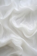 Delicate white fur texture, ideal for soft-focus backgrounds, luxury fashion materials, or elegant interior decor.