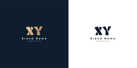 XY Letters vector logo design