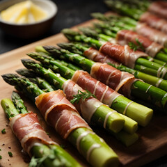 Asparagus Wrapped in Prosciutto - Elegant Appetizer Perfection
