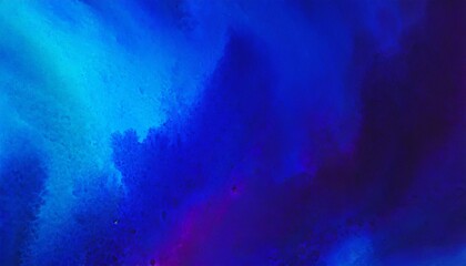 Abstract watercolor paint background with gradient deep blue color with liquid fluid grunge texture background