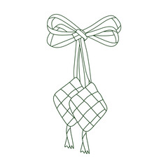 Ramadhan Ketupat Outline