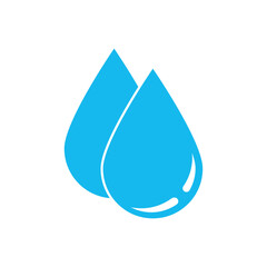 Water logo icon design vector illustration template