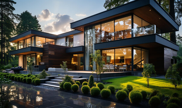 "Modern House" Images – Browse 16,170 Stock Photos, Vectors, and Video