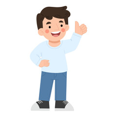 Group of multiracial and multicultural students.Back to School concept illustration boy illustration