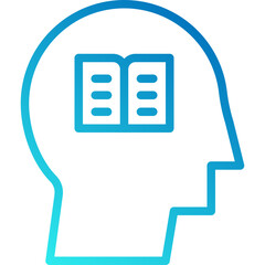 study vector line icon .svg