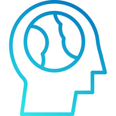 world vector line icon .svg