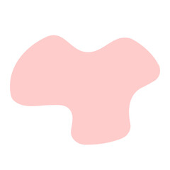 vector icon shape distorted pink