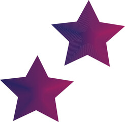 Blending Colour Star Design and Illustrator