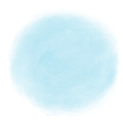 soft blue watercolor.It is drawn by hand