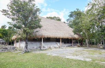 The obscure Mayan ruins of San Gervasio, located on the Mexican island of Cozumel