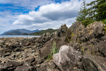 Juneau, Alaska, Ernest Gruening State Historic Park at Amalga Harbor.