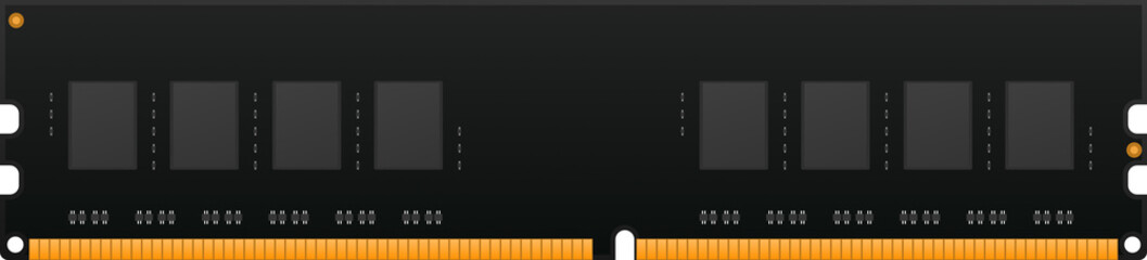 Obraz premium random access memory sodimm RAM DDR4