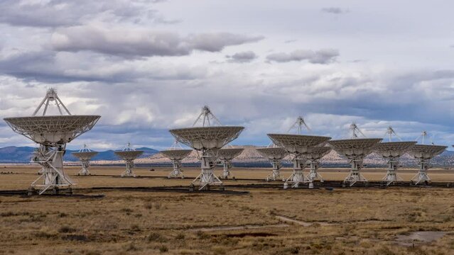 Time Lapse of the Telescopes at Very Large Array