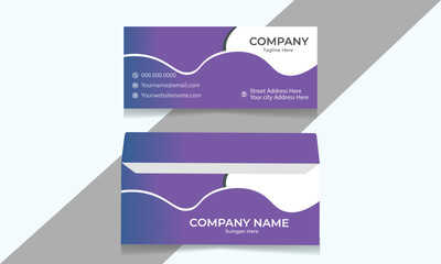 Fototapeta premium Creative Modern Envelope Template