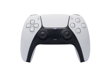 Gamepad for game console on transparent background png