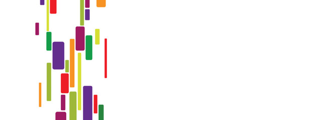 Abstract background with scattered mosaic pieces	