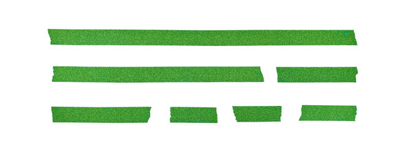 Green frosted reflective tape material