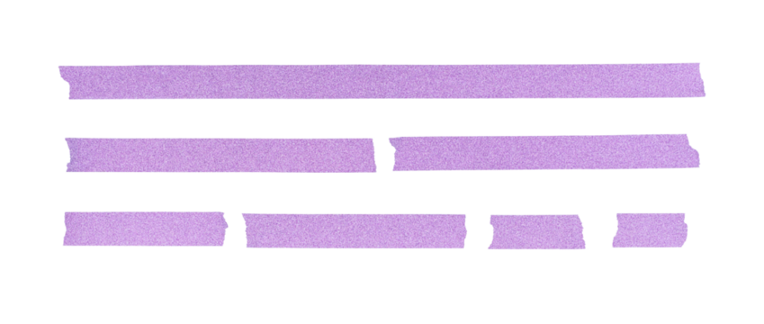 Purple frosted reflective tape material