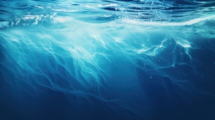 Obraz premium A Flowing sea water under light, colorful, abstract, color, abstract background.