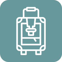 Vector Design Luggage Icon Style