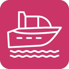 Vector Design Boat Icon Style