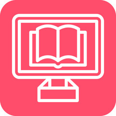 Vector Design E-Book Icon Style