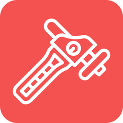 Obraz premium Vector Design Polisher Machine Icon Style