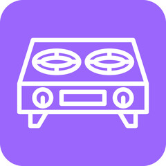 Vector Design Gas Stove Icon Style