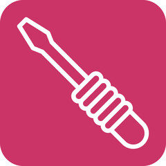 Vector Design Screwdriver Icon Style