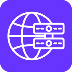 Vector Design Online Server Icon Style